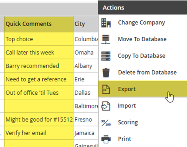 Comment export thumb