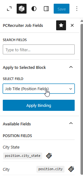Block Editor Bindings