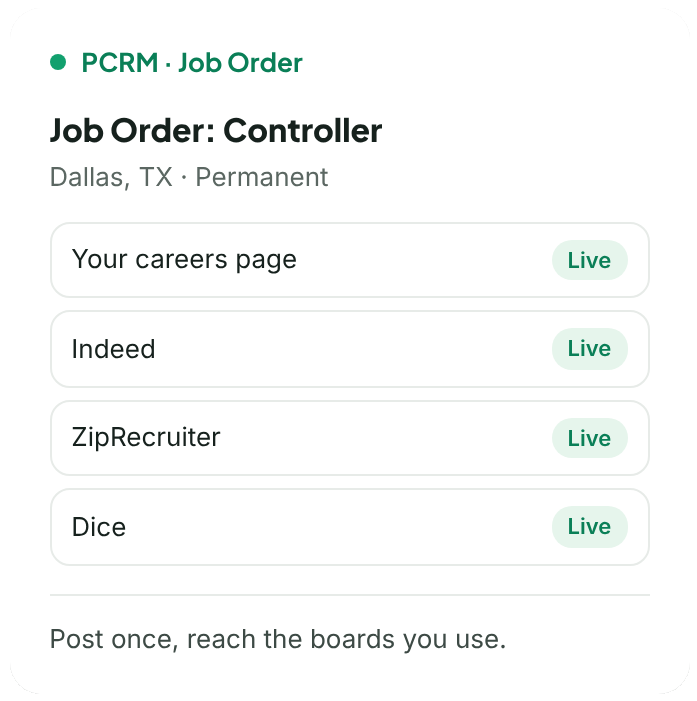 job order